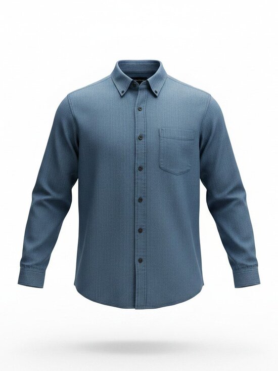 Eddie Bauer Other - Eddie Bauer Classic Fit Blue Button-Down Shirt - Size Men’s TL